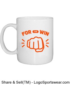 FOR The WIN Mug Design Zoom